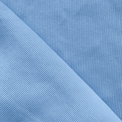 Ткань Кашкорсе, 420гм/2, 110см, цвет Светло-Голубой (на отрез)  в Новокузнецке