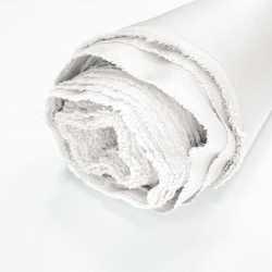 Мерный лоскут в рулоне Ткань Оксфорд 600D PU, цвет Белый 21,3м (№80,2)  в Новокузнецке