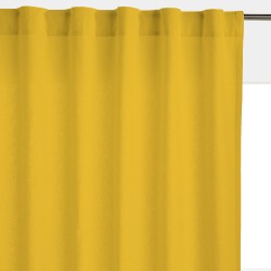 Штора уличная на Трубной ленте (В-220*Ш-145) Желтая, (ткань Оксфорд 600)  в Новокузнецке