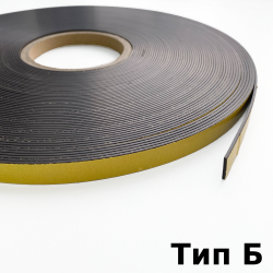 Магнитная лента для Москитной сетки 12,7мм с клеевым слоем (Тип Б)  в Новокузнецке