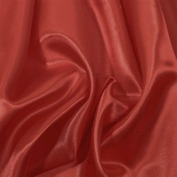 Ткань Атлас-сатин, цвет Красный (на отрез)  в Новокузнецке